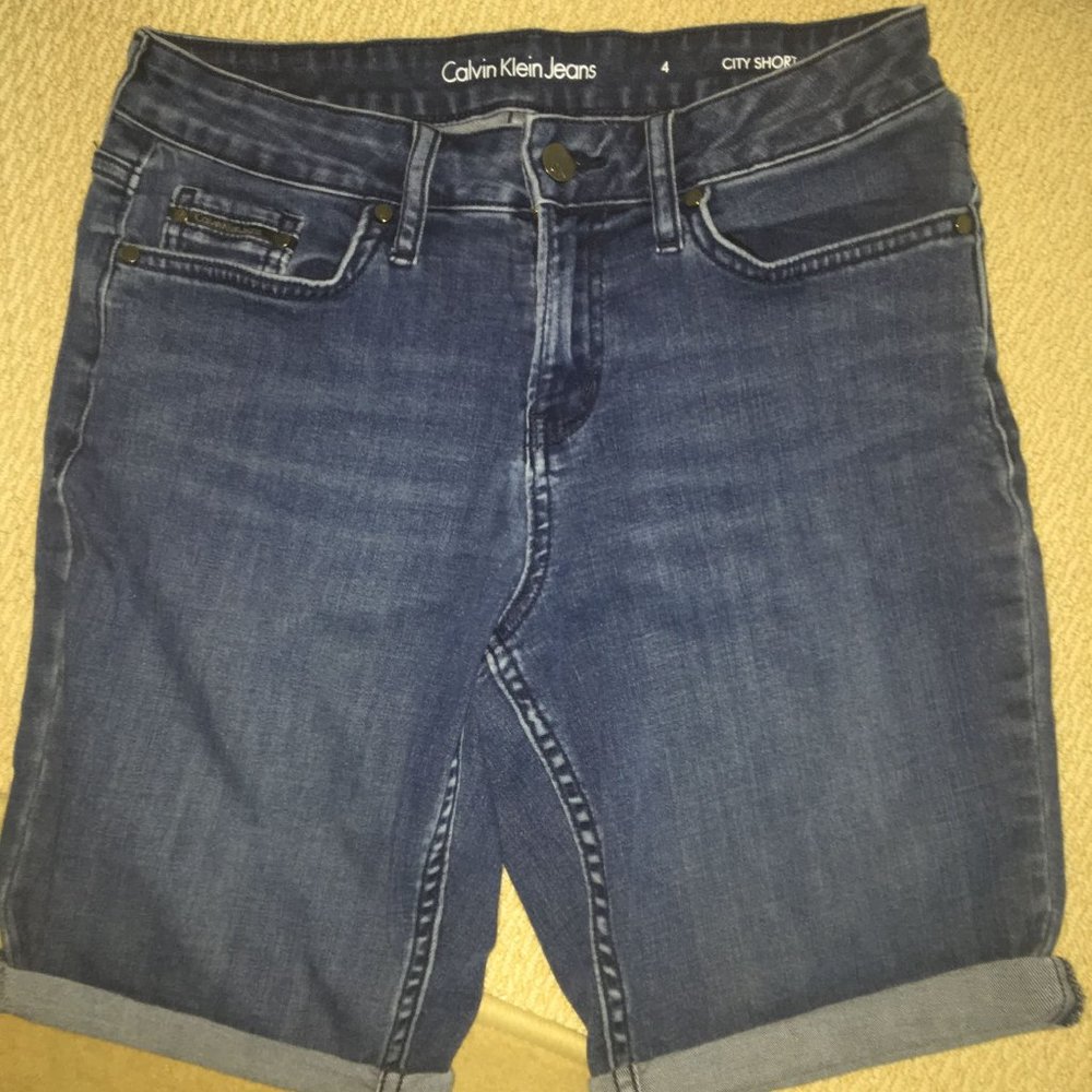 Calvin Klein City Short jean shorts